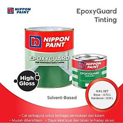 NIPPON EPOXY GUARD 2 KOMPONEN CAT LANTAI KERAMIK 1 KG