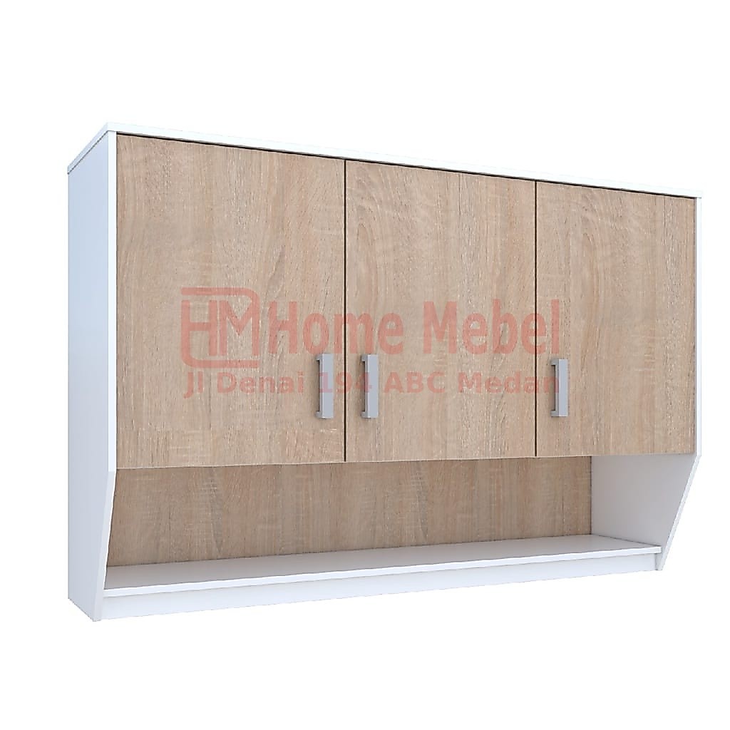 PROMO TERMURAH Lemari Dapur Gantung Minimalis - Kitchen Set Atas - Lemari Gantung 2 Pintu dan 3 Pint