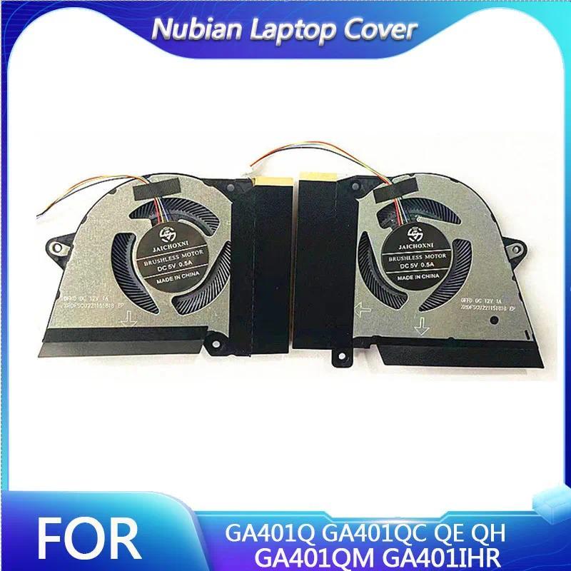 Laptop CPU GPU Cooling Fan For Asus Zephyrus G14 GA401Q GA401QEC GA401QM R9 5900HS RTX 3050 3060 13N