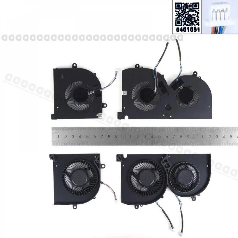 SAA+New CPU & GPU Cooling Fan For MSI 17G1 17G2 GS75 P75 Laptop Fan Assembly BS5005HS-U3I BS5005HS-U