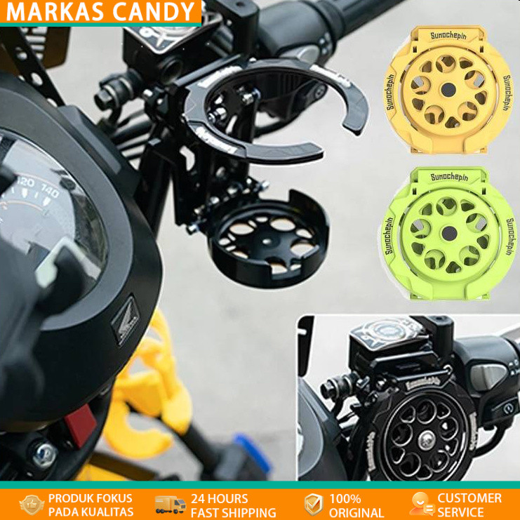 [COD] Tempat Botol Minum Motor Stang Dan Spion tempat Minum Sepeda Gunung holder Botol Minum Penduku