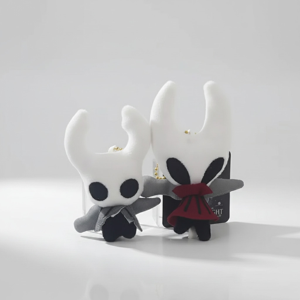 Hollow Knight Silk Song Gantungan Kunci Plushie Boneka Game Anime Lucu Ganci Keychain Doll CUSTOM RE