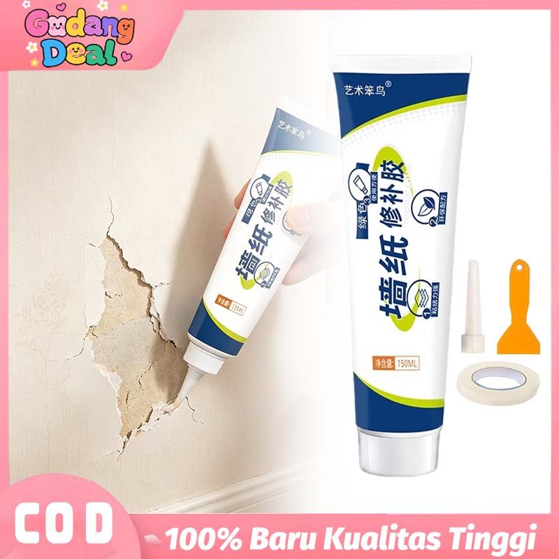 Lem Ajaib Perekat Wallpaper Dinding Untuk Memperbaiki Wallpaper Yang Lepas Stiker Dapur