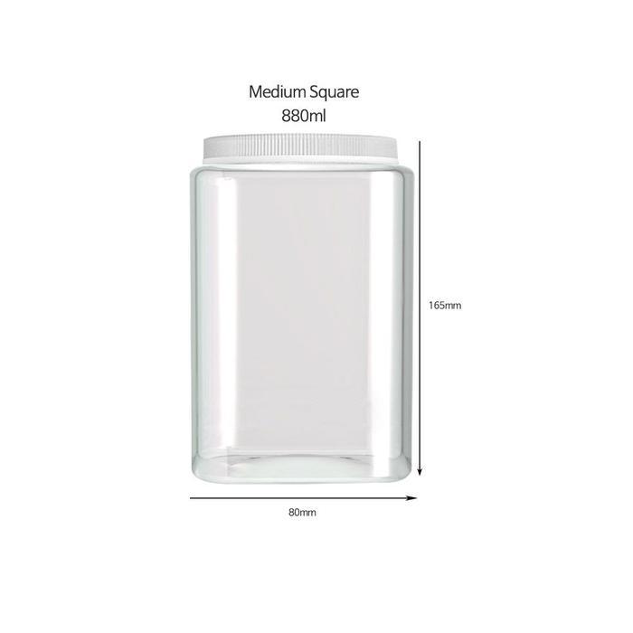 Silicook Square - Korean #1 Food Container Tempat Penyimpanan Makanan - Square 880 ml