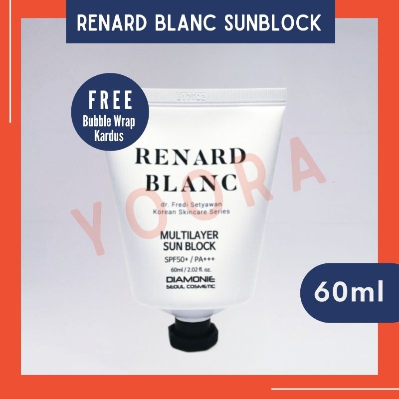 NATASHA  RENARD BLANC Sunblock SPF 50+, RB Sunblock, Natasha Sunscreen, Sunblock Wajah,