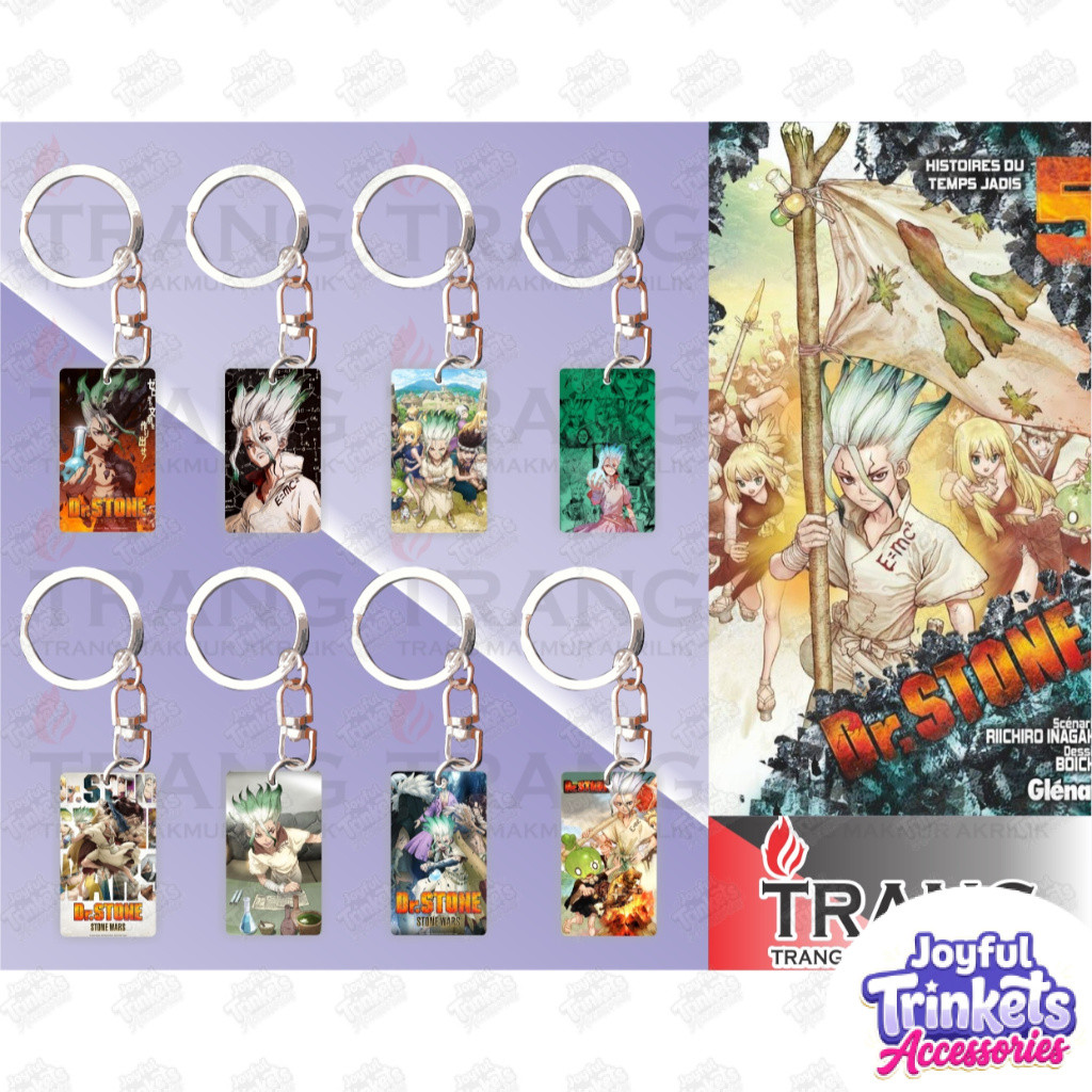 Gantungan Kunci Akrilik Dr Stone / Keychain Acrylic Dr Stone
