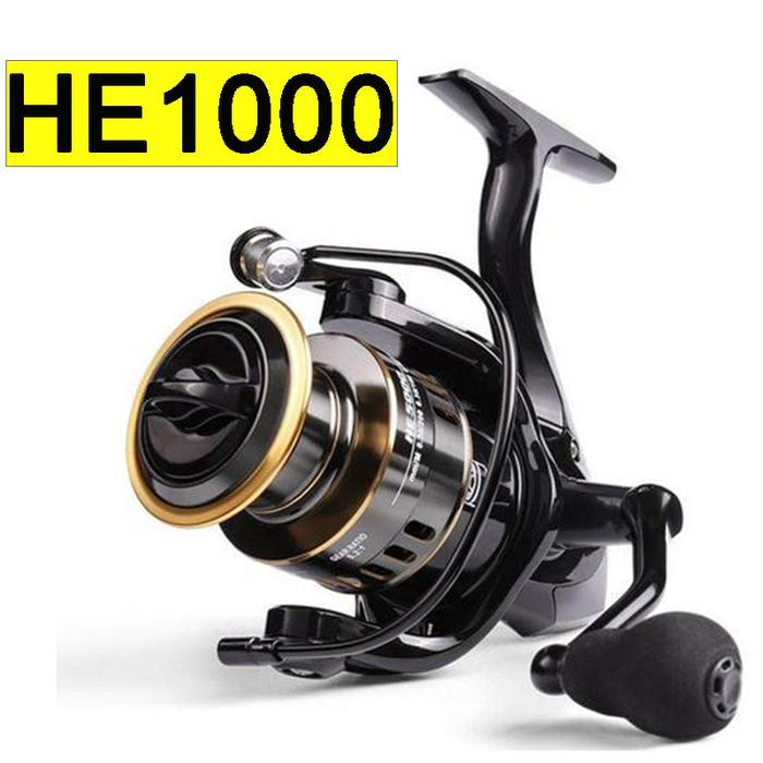 reel pancing besi 10 kg drag fishing reel HE seri metal  laut - HE1000