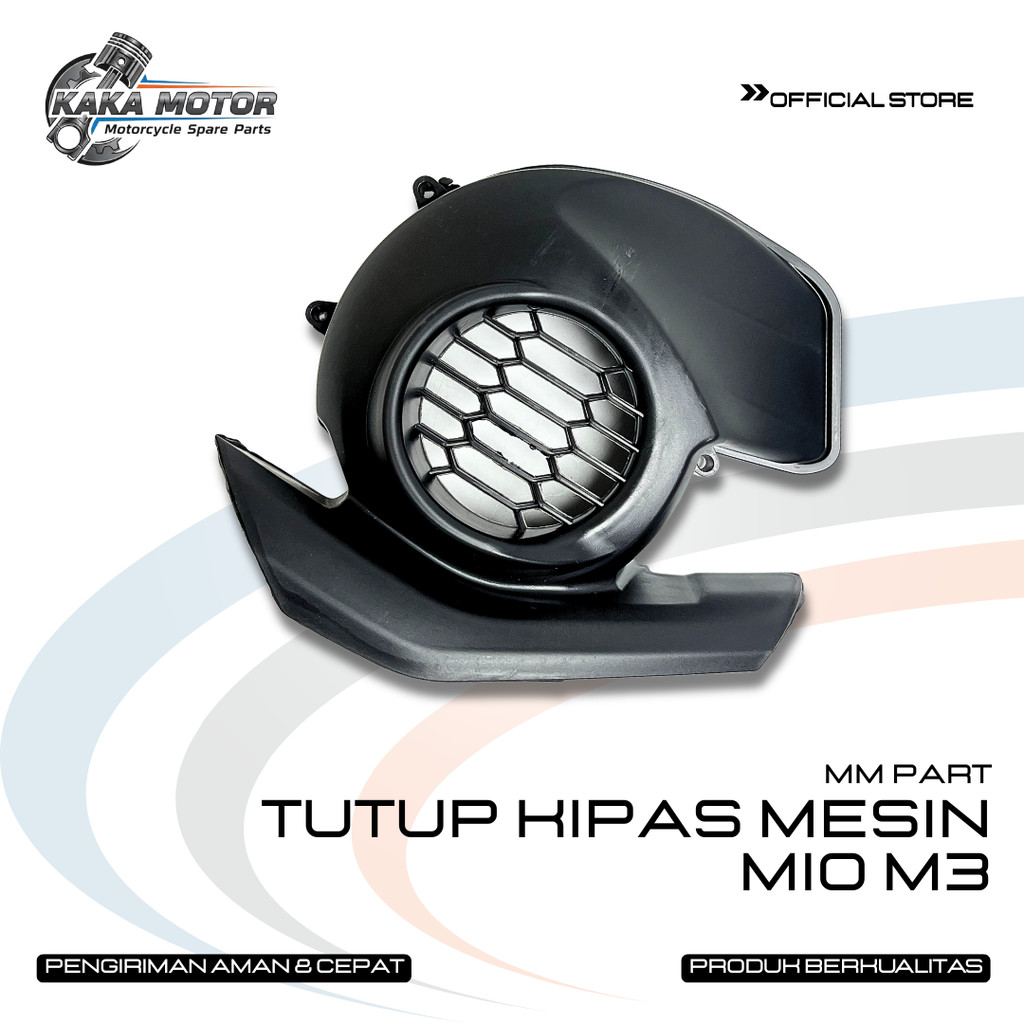 TUTUP KIPAS MESIN MIO M3 - Cover Pelindung Kipas Mio M3 Mio Z/Mio S/Fino 125/Xtred 125
