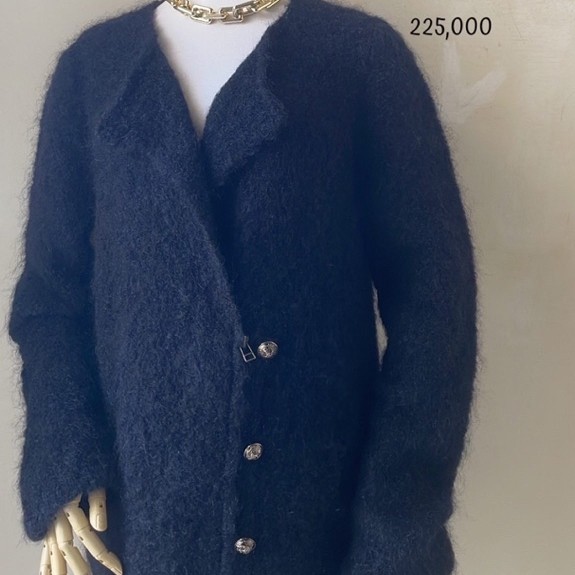 Blazer outer knit rajut bulu oversized bigsize jumbo premium murah mewah nice claup original
