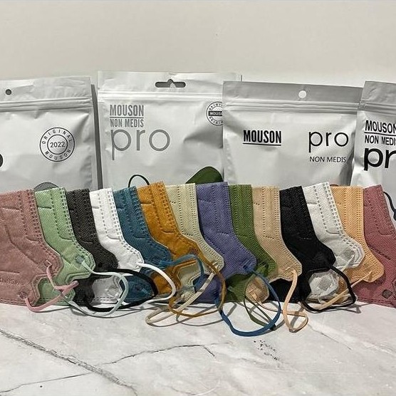 PHLOX Masker KN95 Mouson isi 10 pcs /Kn95 Mouson Pro/KN95 Mouson Warna