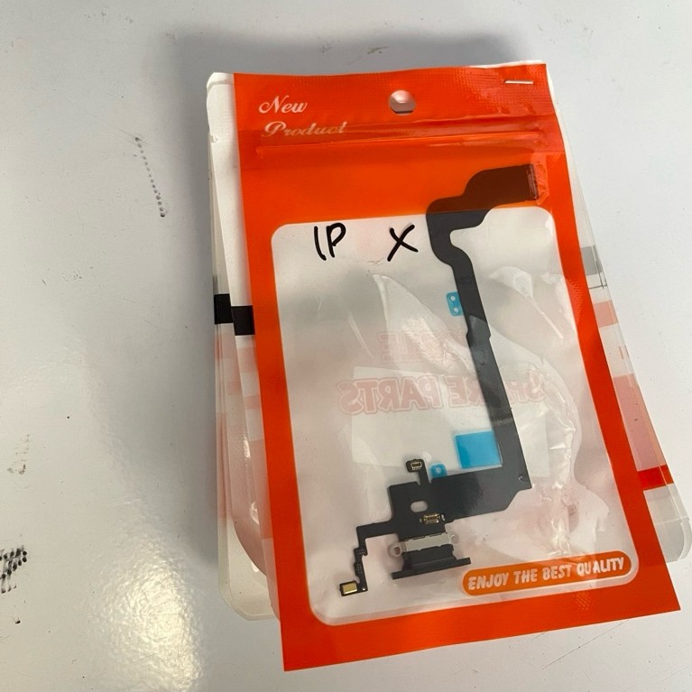 FLEXIBLE CHARGER IPHONE X FULL KOMPONEN IC ORIGINAL