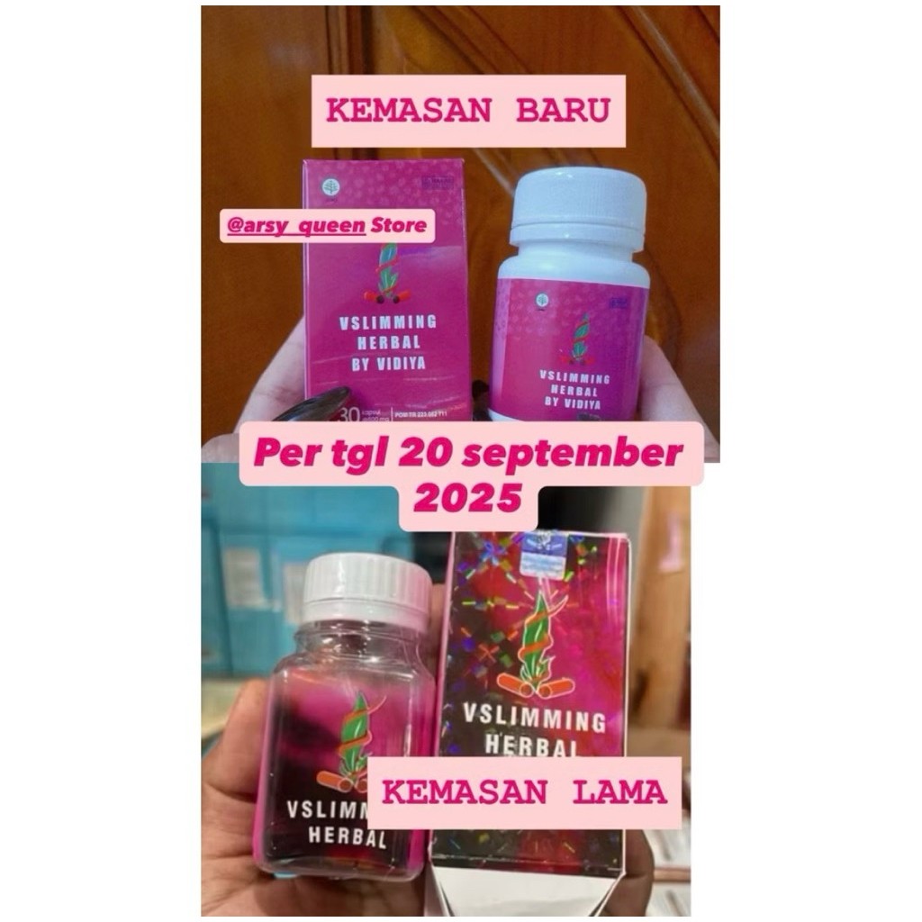 Vsliming Herbal | Obat diet herbal original dijamin original 100% / vslim