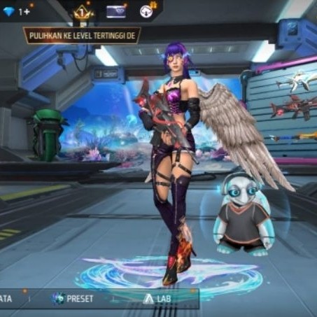AKUN FF SPEK EVO 2 ELITE CS COWOK/CEWEK