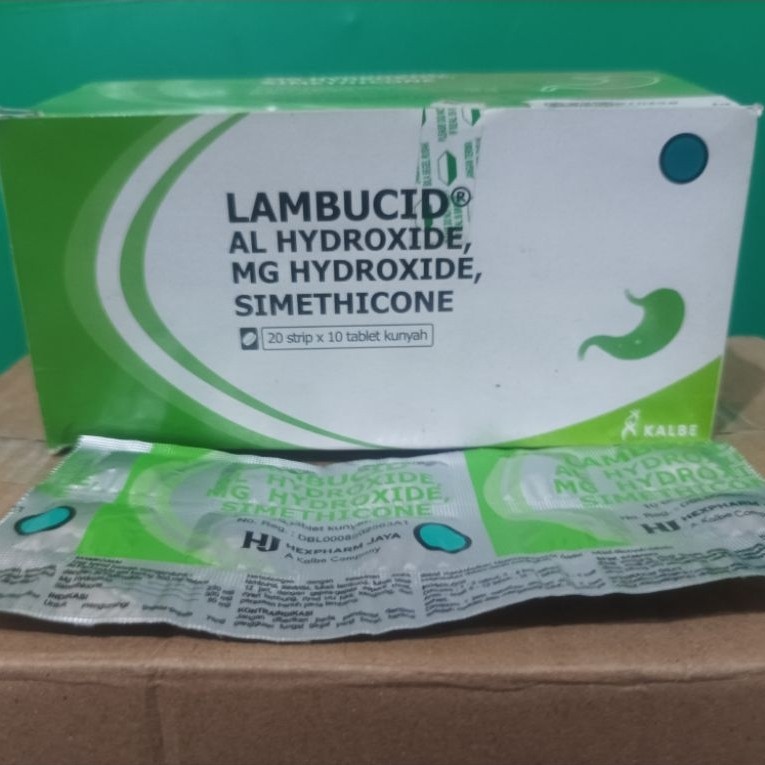 Lambucid Tablet obat maag