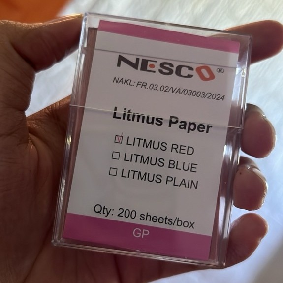 Kertas Litmus / Kertas Lakmus cek ketuban