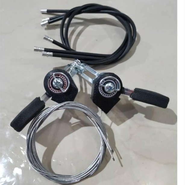 operan gigi shifter sepeda mtb federal 3 x 6 speed 3 x 7 speed model jempol