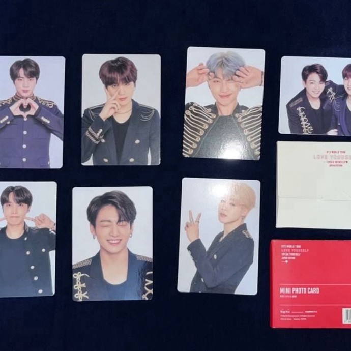 Photocard BTS World Tour Love Yourself All Member