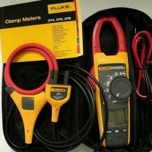 Diskon Fluke 376 Ac/Dc Clamp Meter, True Rms Clamp Meter Fluke