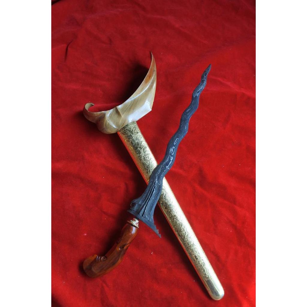 keris sabuk inten tinggalan kakek buyut warangka ladrang
