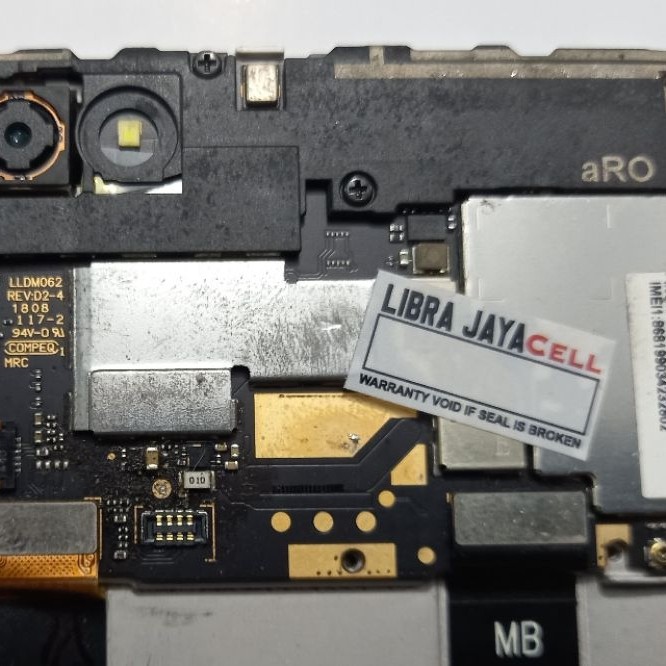Redmi Note 5a Minus lcd pecah