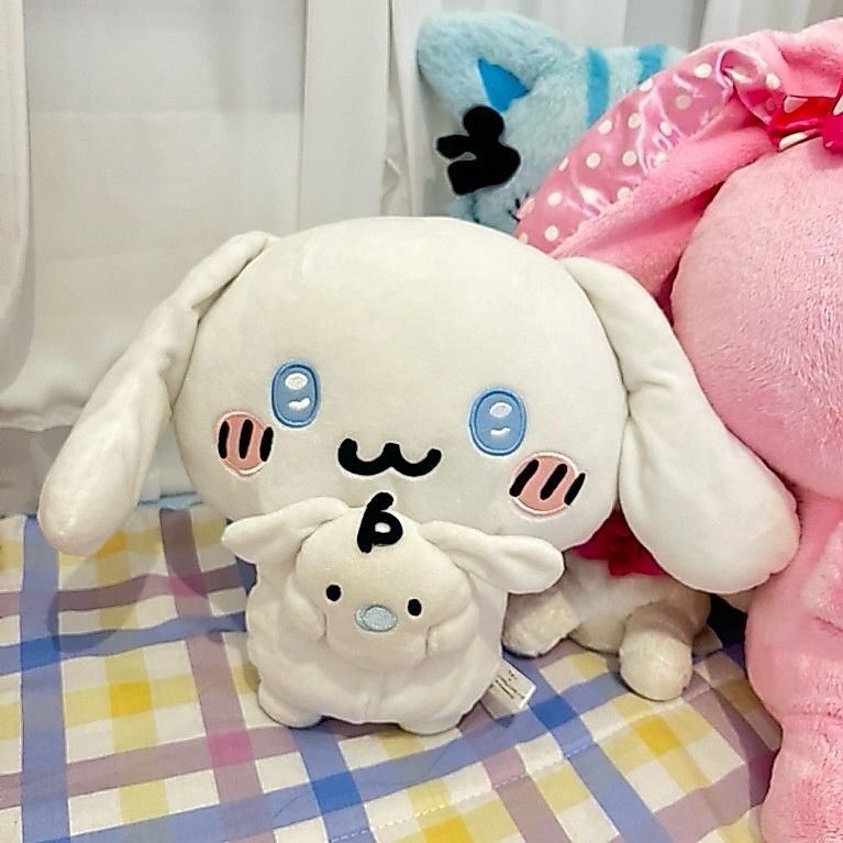 Sanrio x Nagano Chiikawa Cinnamoroll Chiikawa Nagano Sanrio Boneka Sanrio Cinnamoroll Boneka Chiikaw