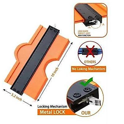 Alat Mal Profil Contour Gauge Duplikator Copy Profil Gipsum Keramik Ukuran 10 inch 25 cm Alat Markin