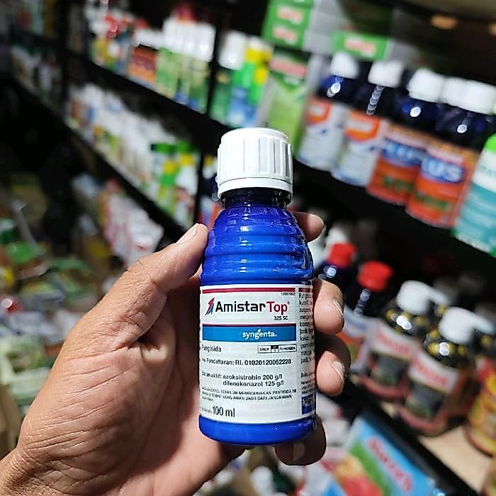 ` Fungisida Amistartop 325 SC - Sistemik, Protektif, Kuratif cabai mahal