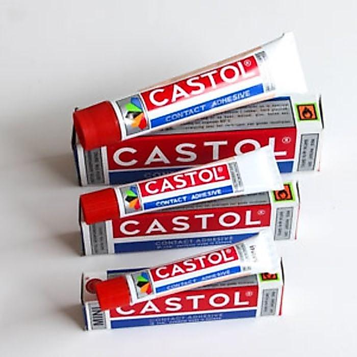 Lem CASTOL [1 lusin] BESAR TANGGUNG MINI Lem CASTOL besar Lem CASTOL Tanggung Lem CASTOL Mini [12