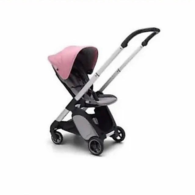 (sewa) Bugaboo Ant Stroller Frame Silver - Pink Melange