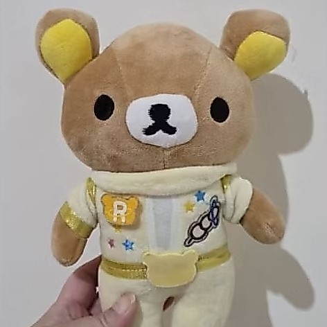Boneka Plushy Rilakkuma Kostum Astronot