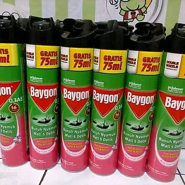 TERBARU BAYGON SEMPROT NYAMUK 600 + 75 ML DAN 750 ML