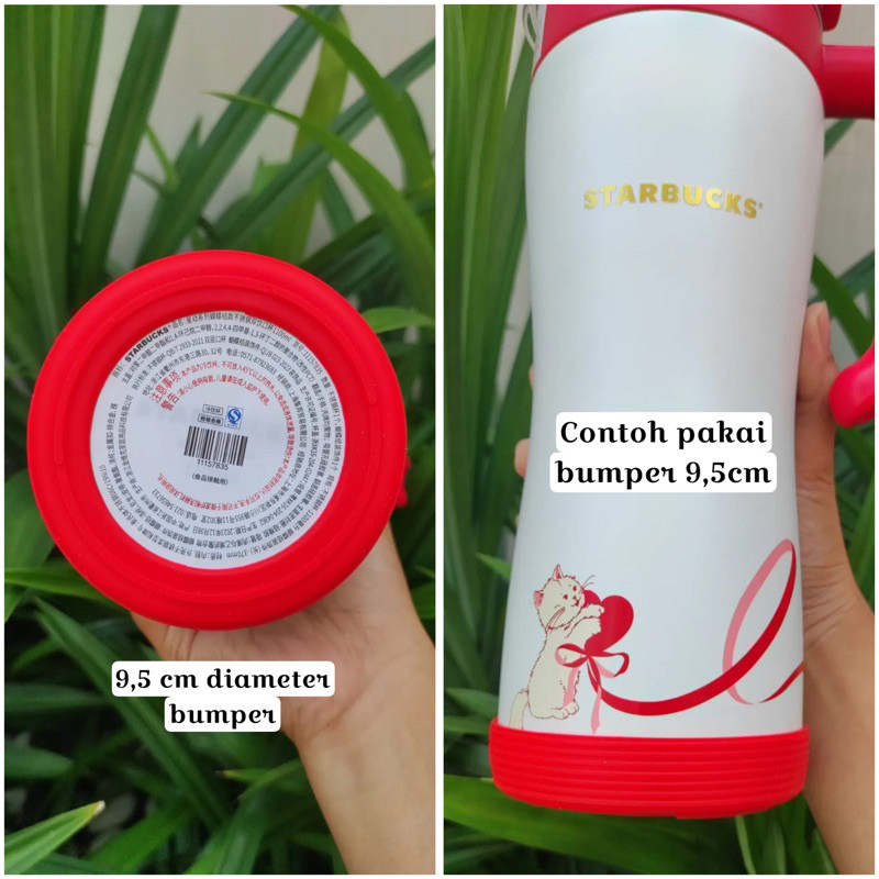 Bumper Polos Silicon Pelindung Pantat Tumbler Botol Minuman Antislil Antilecet Antijatuh 9cm Diamete