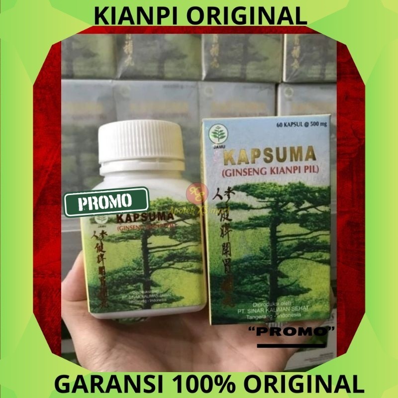 yasmin_jaya112 - Paling Banyak Dicari - KAPSUMA GINSENG KIANPI PIL - NAFSU MAKAN PENGGEMUK IMUNITAS 
