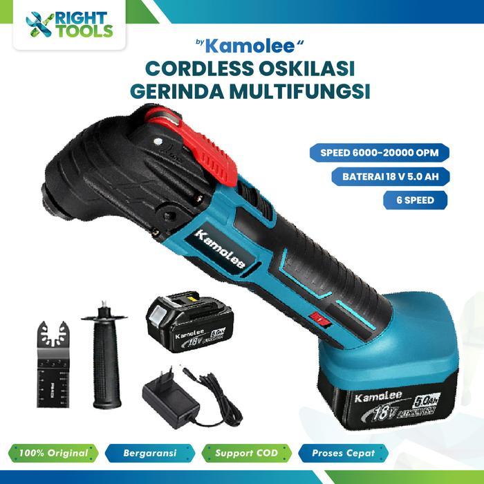 Kamolee-DTM51 Alat Multi Oskilasi/Pemangkas/Pemotong-Oscillating Tool.