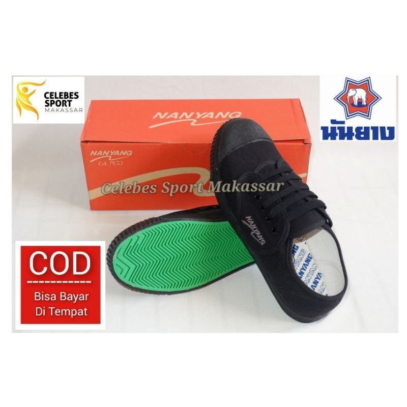 SEPATU TAKRAW NANYANG ORIGINAL THAILAND VARIAN HITAM