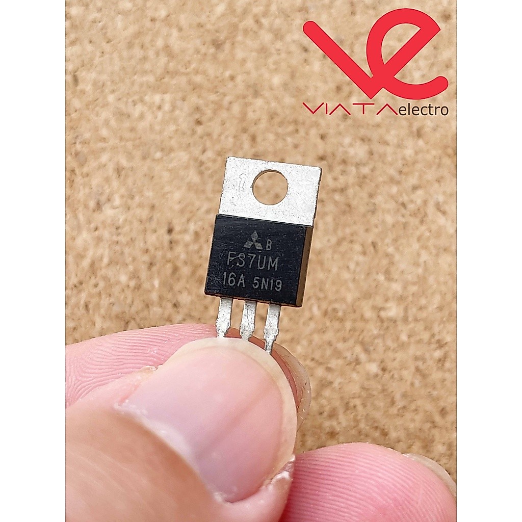FS7UM 16A (1BUAH) TRANSISTOR ASLI ORIGINAL FS7UM-16A ORI ups