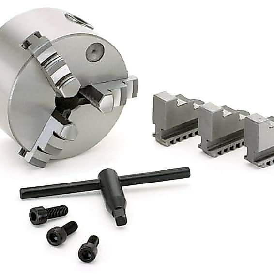 KEPALA BUBUT 5" 3 JAW - CHUCK BUBUT 5" - CLAW BUBUT 5" 3KAKI SAN OU