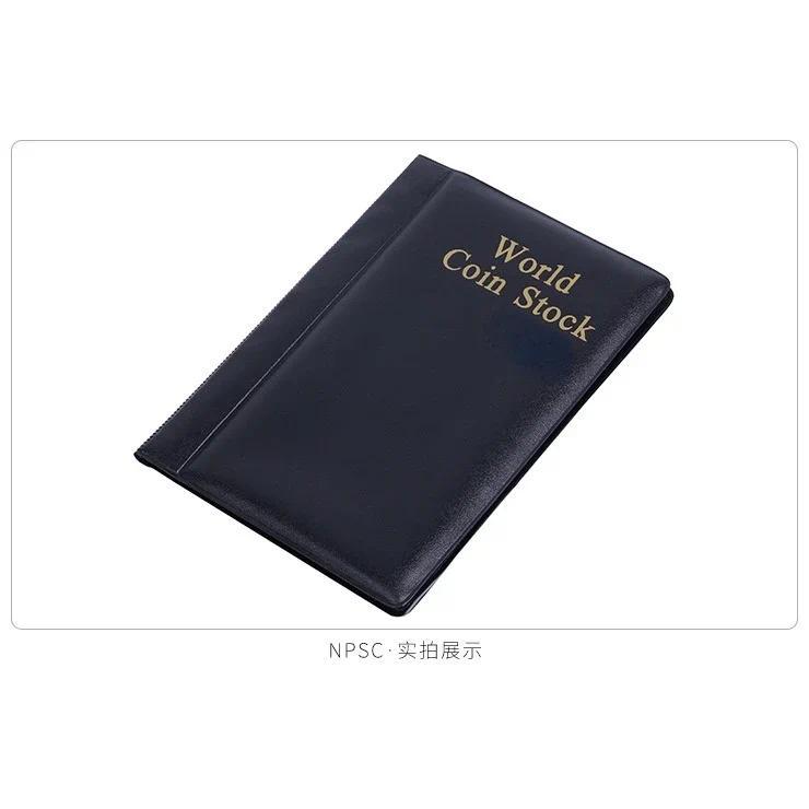 PVC Vertical In-line Small Coin Book Commemorative Coin Collection Book 120 Grid Small Coin Book