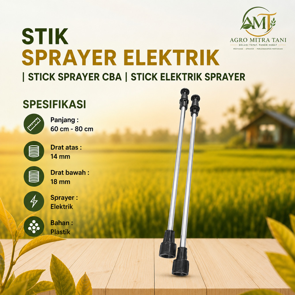 STIK SPRAYER ELEKTRIK | STICK SPRAYER CBA | STICK ELEKTRIK SPRAYER