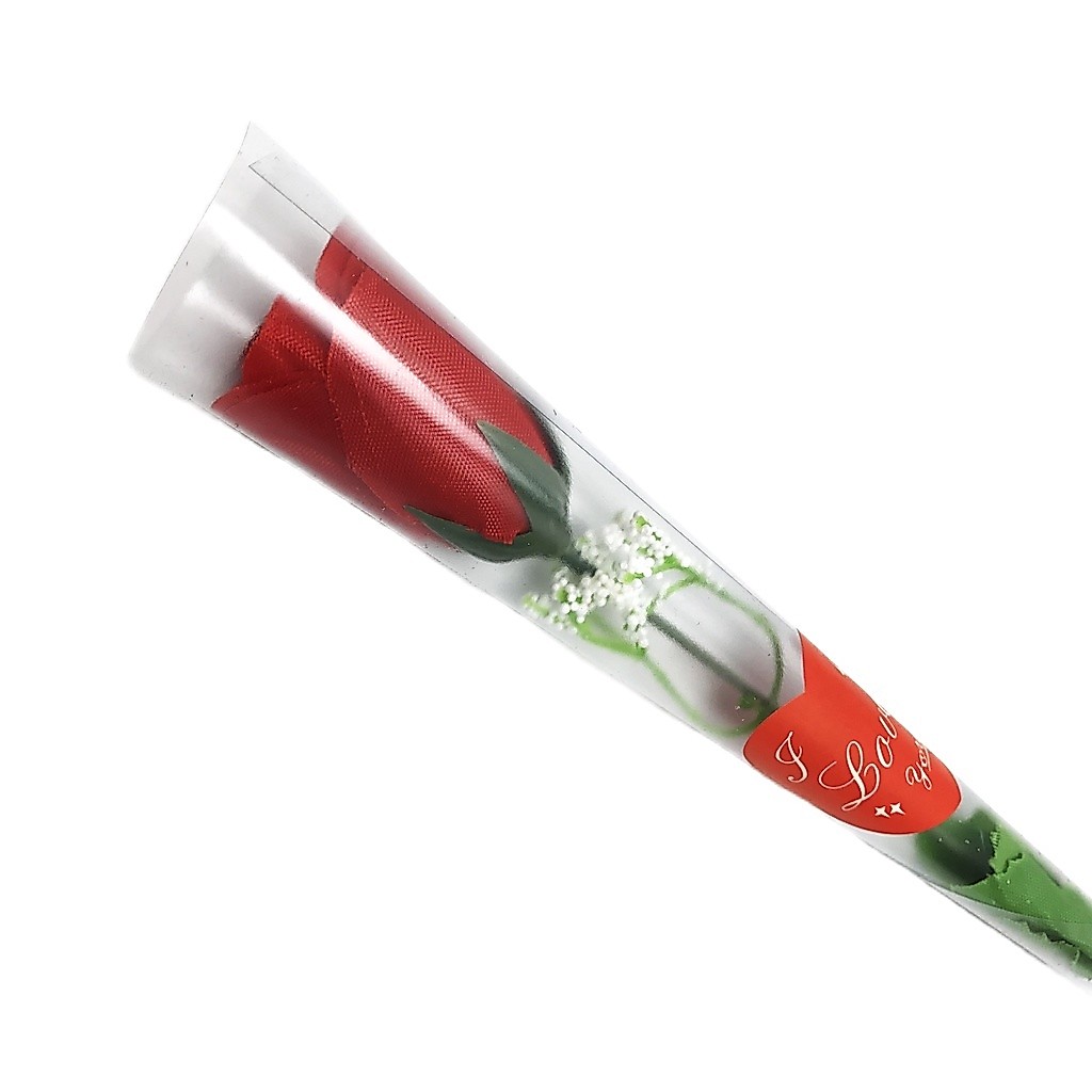 Satu Tangkai Bunga Mawar Panjang 32 cm/ Bunga Palsu/ Souvenir/Dekorasi