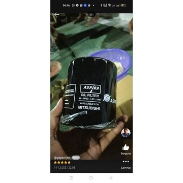 Filter oli L300 diesel kuda diesel dan pajero