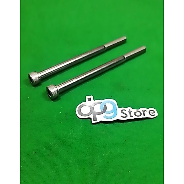 BAUT L STAINLESS BLOK BLOCK HEAD CYLINDER KARISMA KIRANA SUPRA 125