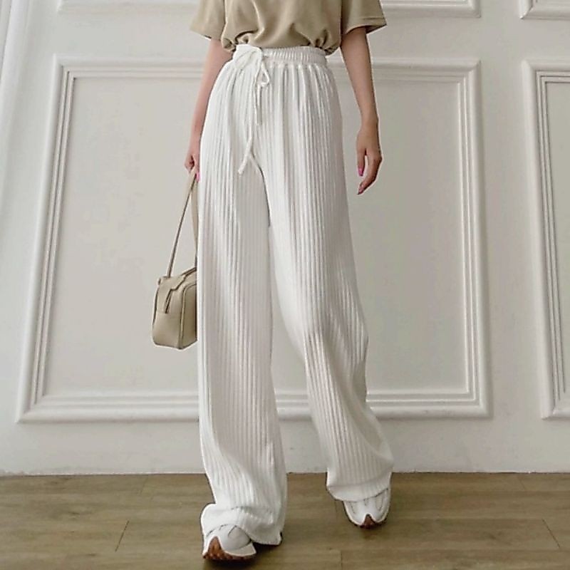 Lyra pants/kulot knit import/celana kulot bahan maxiline