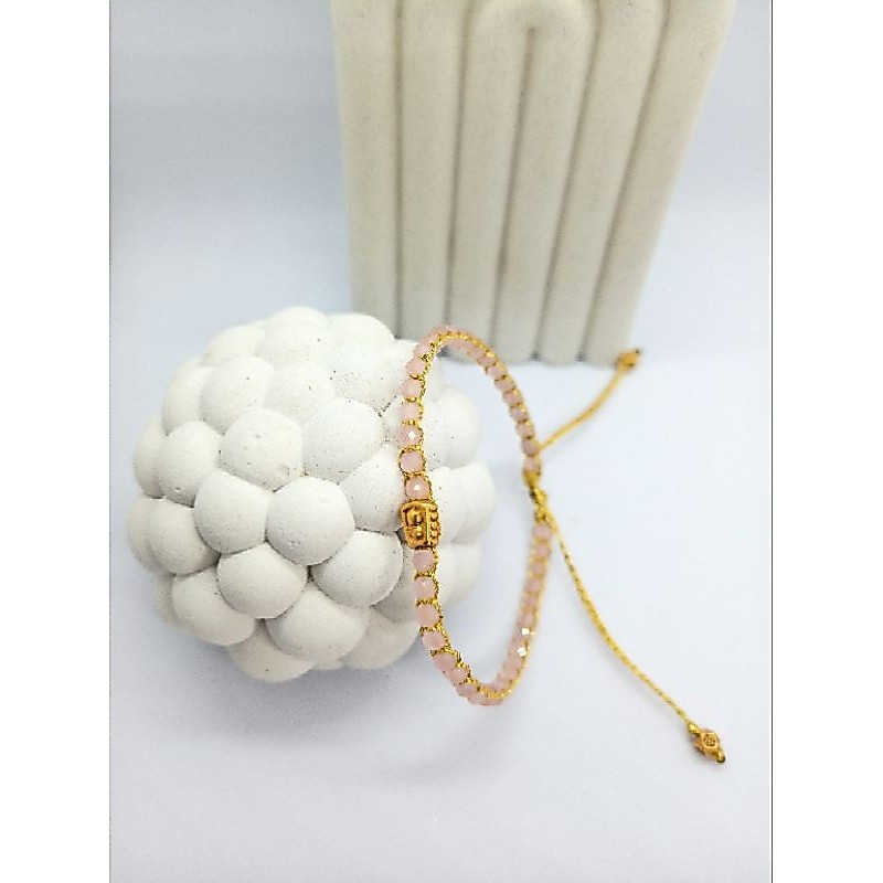 Gelang Batu Alam Asli Gemstone 3mm