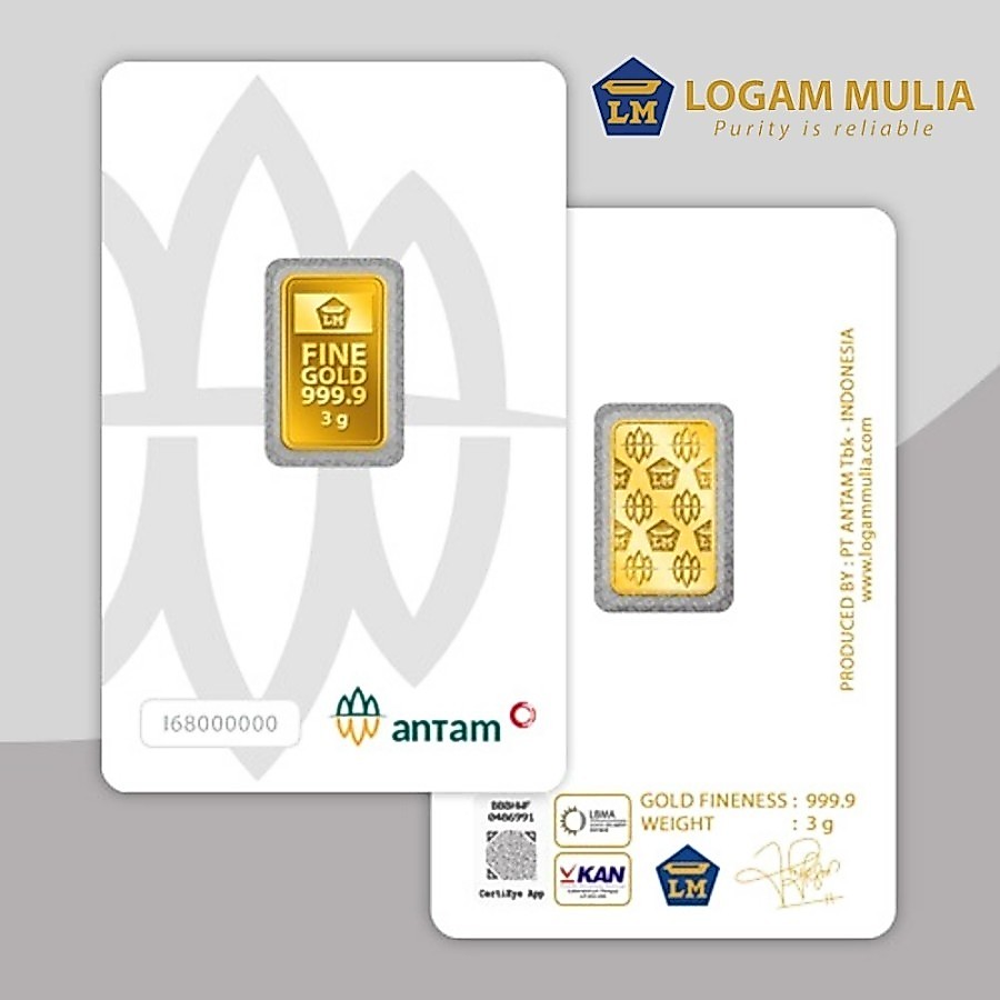 0.5 GRAM - 3 GRAM ANTAM TERBAR