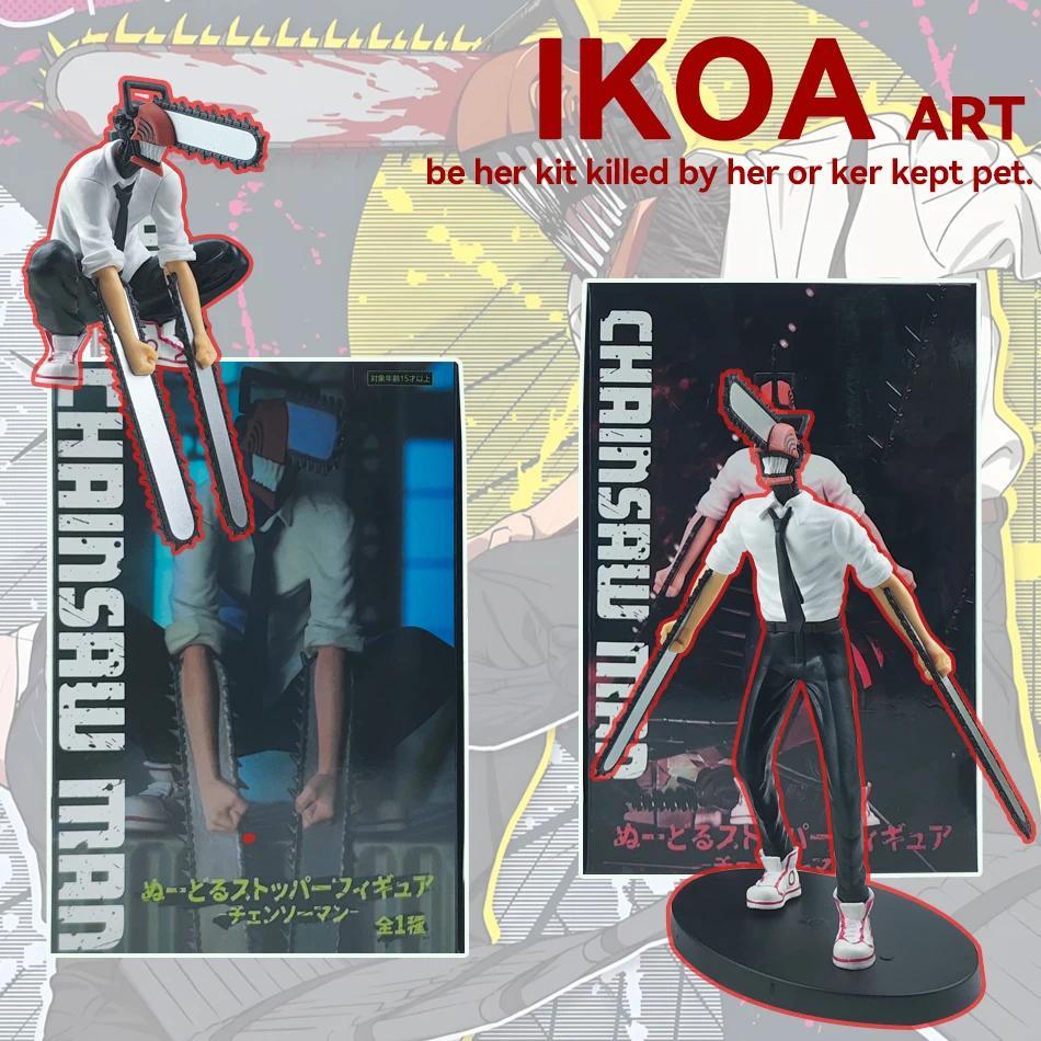 Figur Anime Chainsaw Man Denji, Figur Aksi Denji/Power 1560, Figurin Chainsaw Man Denji, Boneka Mode