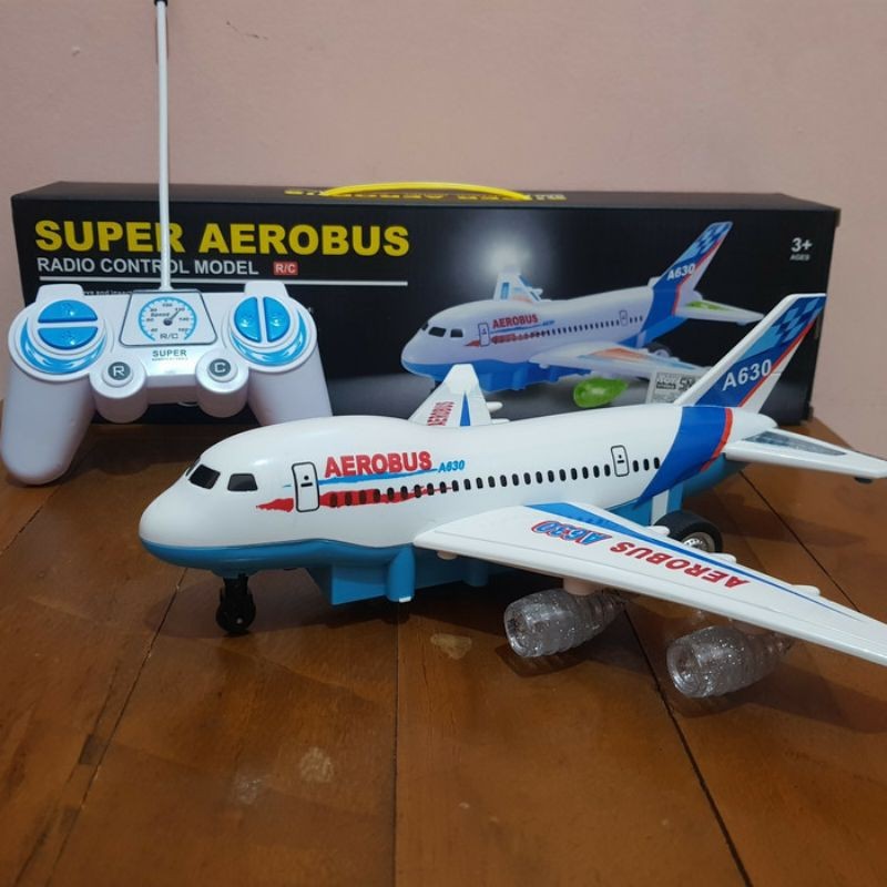 Mainan Rc Pesawat Terbang Aerobus - Rc Pesawat Terbang Airbus