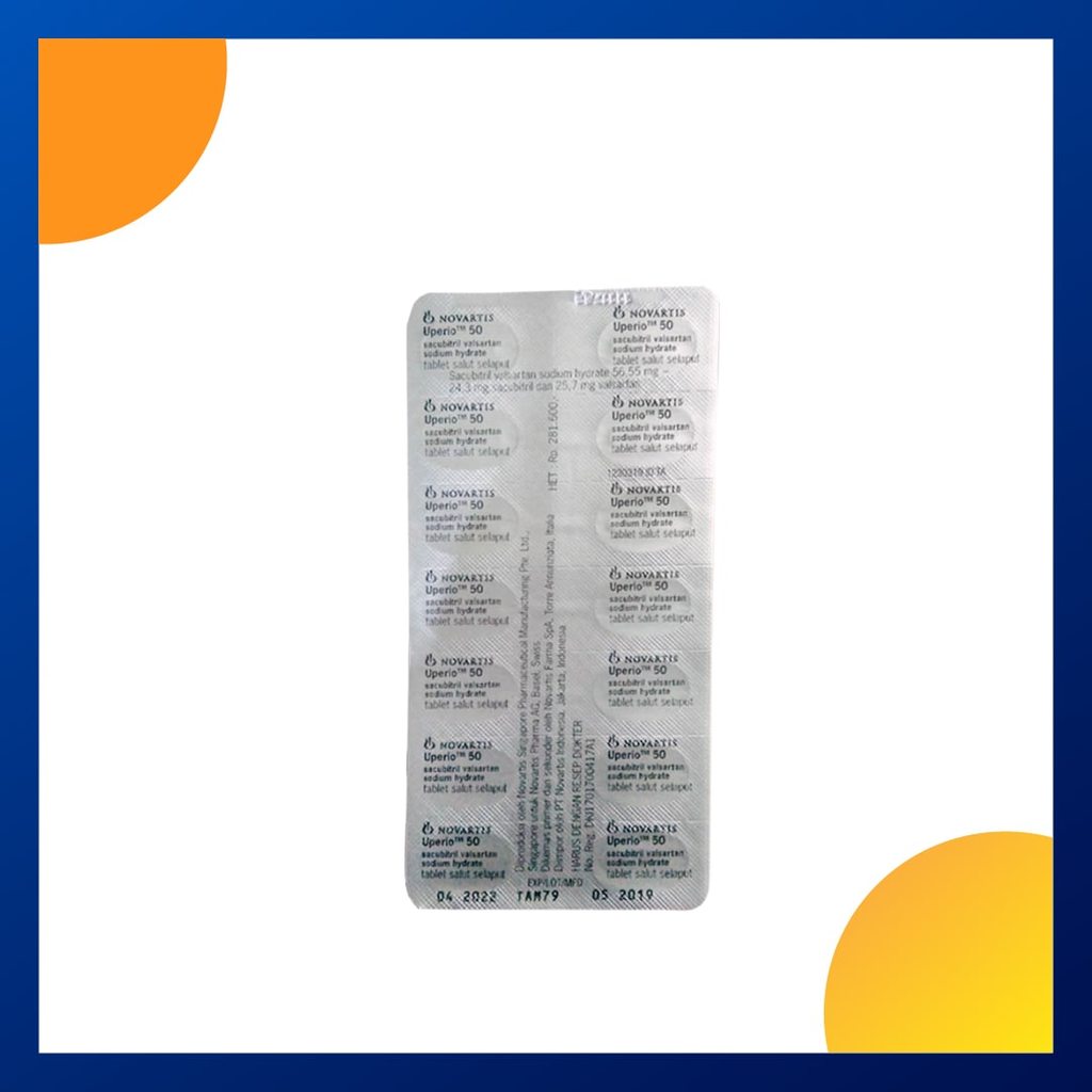 UPERIO 50 1 BLISTER @ 14 TABLET SALUT SELAPUT