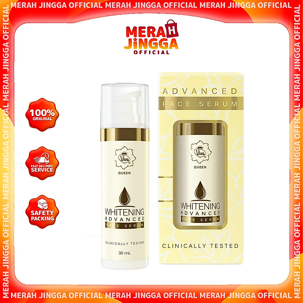 Viva Queen Whitening Advanced SERIES - Face Serum - Night Cream - Day Cream | Merah Jingga Official