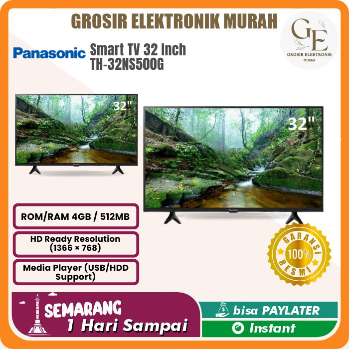 Panasonic TH-32NS500G HD LED Smart TV [32 Inch]